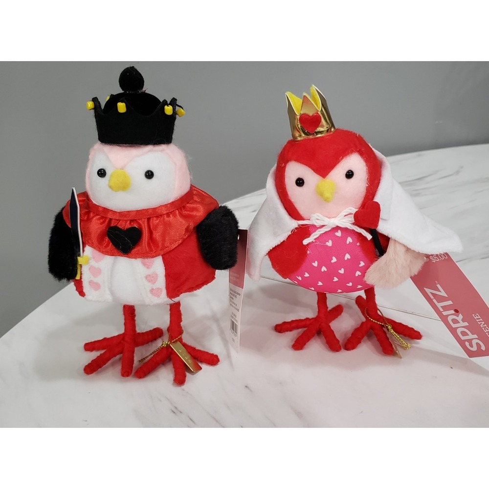 Target Spritz Featherly Friends‎ Birds KINGSLEY & QUEENIE 2024 Valentine Couple
